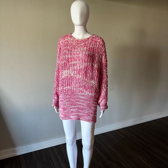 Vintage Barbie Core Ribbon Sweater Made In Italy - Picture 6 of 9